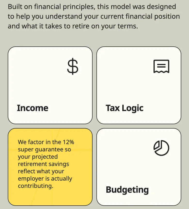 The Big Number model on mobile