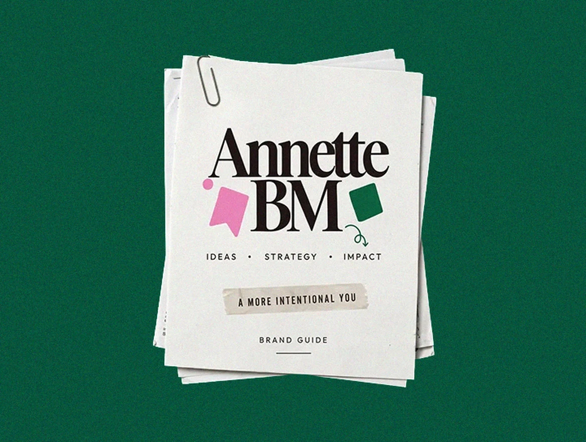 Personal branding project for Annette BM